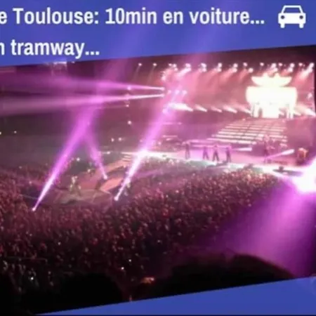 Апартаменты Cosy Avec Jardin A Blagnac. *